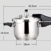 Thickened Stainless Steel - 304 extra thick 22cm4-5 people