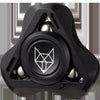 New Metal Spirit Fox Fidget Spinner: Premium Adult EDC Antistress Hand Spinner and Desktop Decompression Toy - Durable Stress Reliever for Office, Home, and Gift-Giving Collections - Aluminum Alloy Black