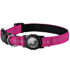 Pet Collar Airtag Holder - Rose Red Waterproof Cover
