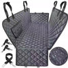 All-Season Pet Car Seat Mat - F16 full surround pocket all black model