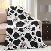 Cow Print Flannel Blanket Soft - 5