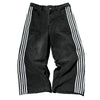 Striped Jeans - Black