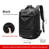 Vacuum Compression Travel Backpack 56 75l Waterproof Oxford Laptop Business - Black--upgraded version