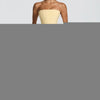 One Shoulder Bodycon Evening Dress For Casual Day Trip Relaxed Outing With Easy - Bright Yellow