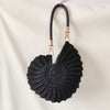 Woven Conch Shell Coin Purse - 3 pu handle
