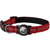 Pet Collar Airtag Holder - Burgundy Waterproof Cover