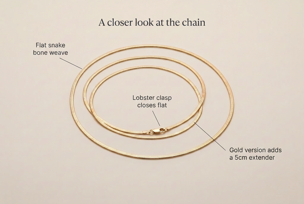 Snake Bone Link Detail