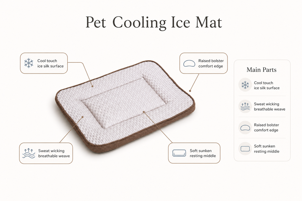 Cool-Touch Ice-Silk Weave