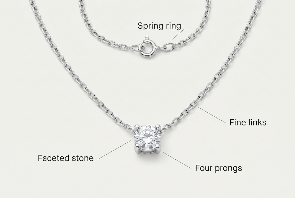 Slim Silver-Tone Links