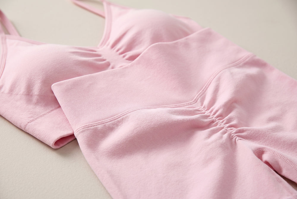 Bra And Shorts Yoga Set