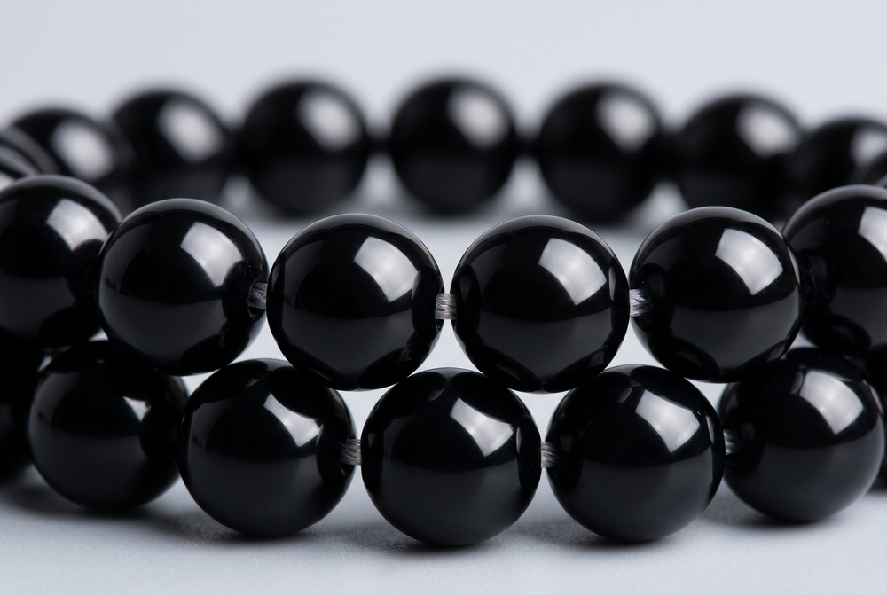 Black Onyx Beaded Bracelet
