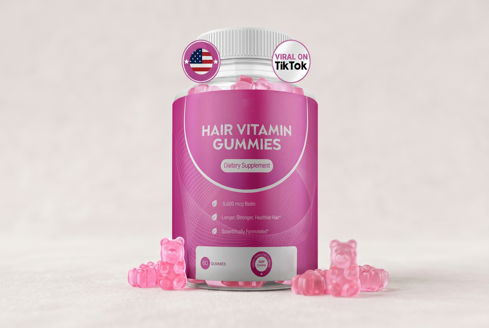 Hair Growth Biotin Gummies
