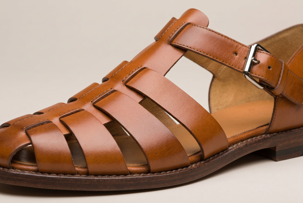 Roman Closed Toe Sandals