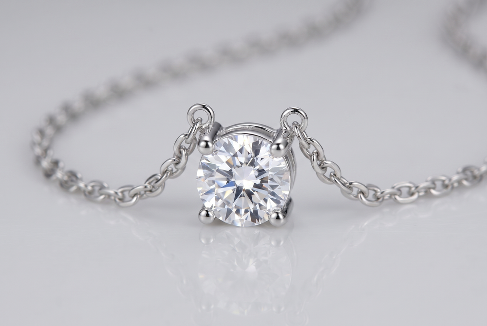 Single Diamond Pendant