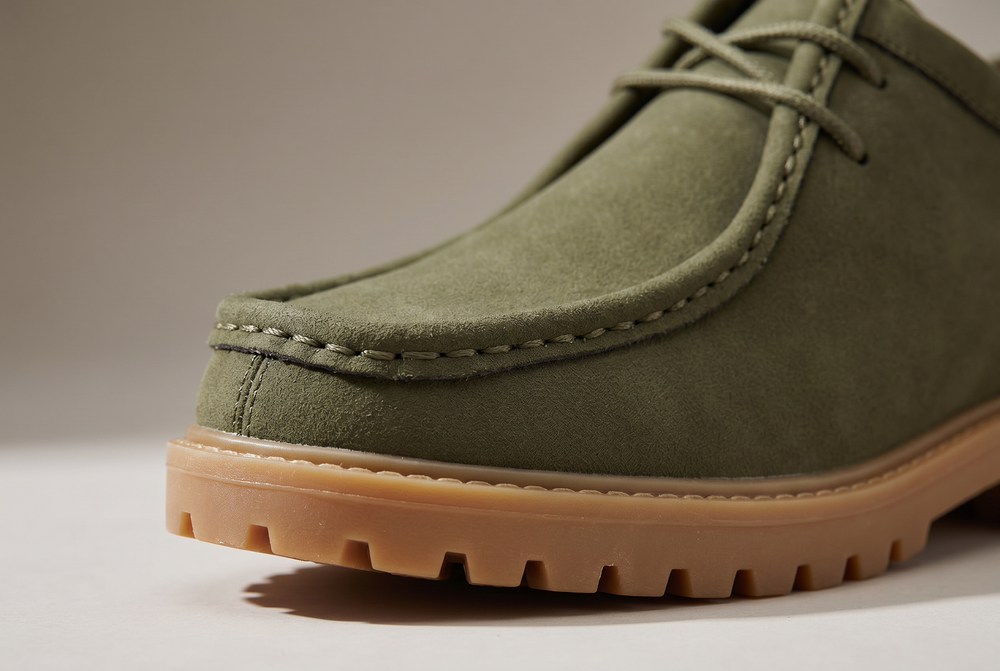 Suede Casual Lace-Up Shoes