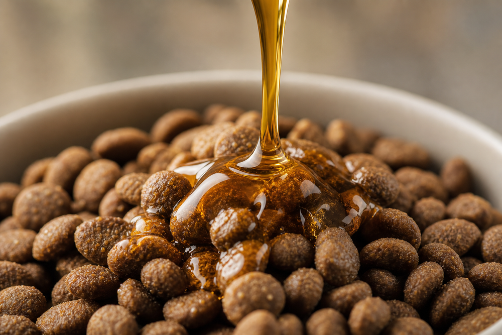 Salmon Oil On The Kibble
