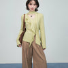 Ruffled Ribbon Knit Top - Notes on Wild Tea