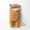 Baby Lamb Velvet Sleeping Bag - Khaki thin