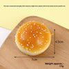 PU Slow Rebound Simulated Bread Squishy Toy For - 7cm Large Sesame Bread Model