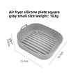 Small Square Striped Base Gray
