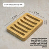 Rectangular Soap Box 6Hole