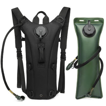 Pack worn during a long bike ride with chest clip locked across