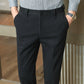 Men's Wool Blend Business Casual Trousers