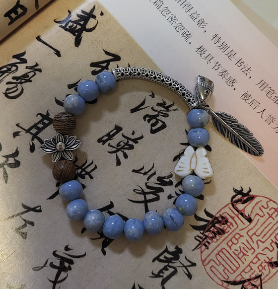 Handmade Ceramic Beads Strand