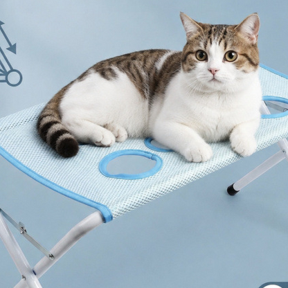Foldable pet grooming stand, three colors of the folding grooming stand