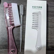 Transparent Pink Box 7-Tooth Heart