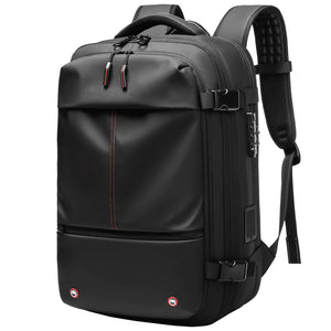 Vacuum Travel Backpack | front view expanded full 75L