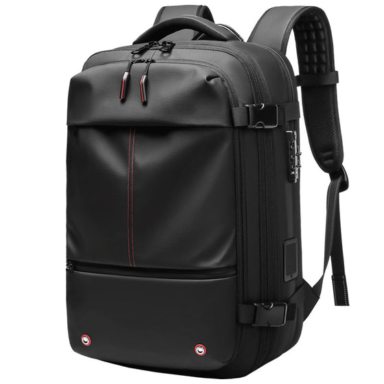 Vakuum-Kompressions-Reiserucksack 56-75l Wasserdicht Oxford Laptop Business