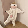 White Big Mouth Romper / 150 (140-150cm)