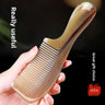 Thick Mixed-Color Handle Fine-Tooth Comb
