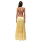 Backless Sleeveless Long Dress | in-use moment