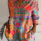 Long Sleeve Floral Print Shirt
