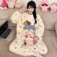 Coral Velvet Pajamas