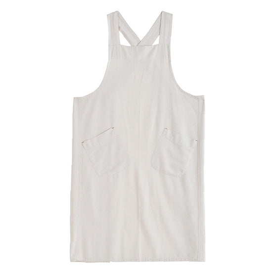 Simple Linen Kitchen Cafe Apron