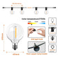 Solar Powered G40 Outdoor Decorative Light String