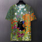 Men S Digital Print T Shirt Streetwear Casual Top