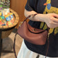 Genuine Leather Crossbody Shoulder Bag