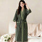 Cotton Gauze Bathrobe for Home and Spa | in use scenario daily moment