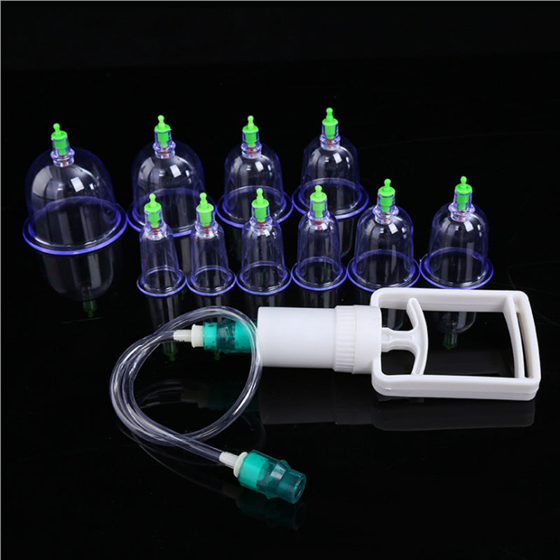 Vacuum cupping device