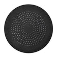 Round flat black