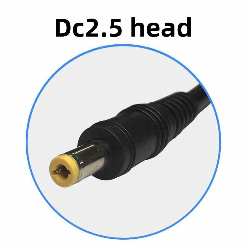 Charger output connector head detail shown for a scooter or e bike battery pack