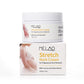 Pregnancy cream being massaged into the skin during use