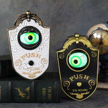 Halloween Eyeball Doorbell Prop with Light and Sound
