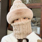Winter Warm Imitation Fur Bucket Hat | on a clean studio background
