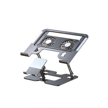 Adjustable Foldable Laptop Stand with Phone Holder and Cooling Options