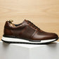 Mens Casual Leather Shoes Breathable Anti-Slip